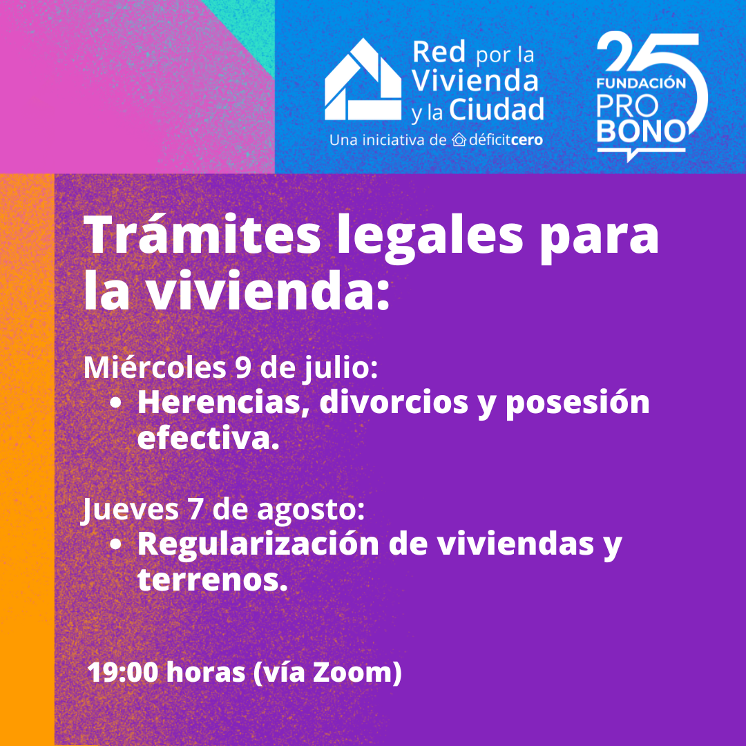 Trámites legales para la vivienda