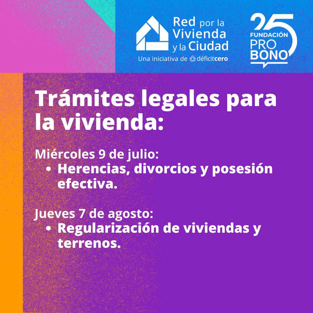 Trámites legales para la vivienda