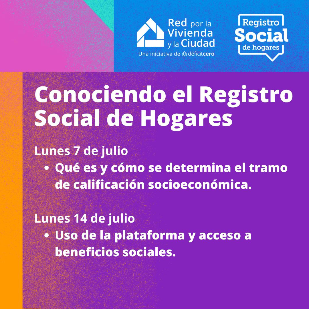 Conociendo el Registro Social de Hogares