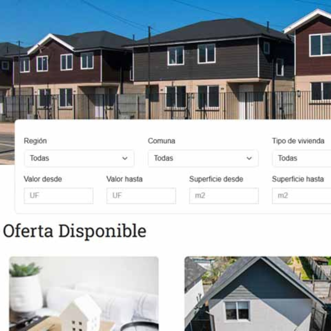“Encuentra tu Vivienda”, la plataforma del Minvu para buscar casa con subsidio DS 01