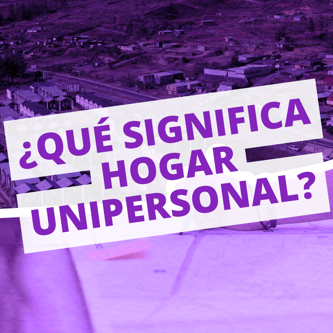 Diccionario de la Vivienda? #15 I ¿QUÉ ES UN HOGAR UNIPERSONAL?  