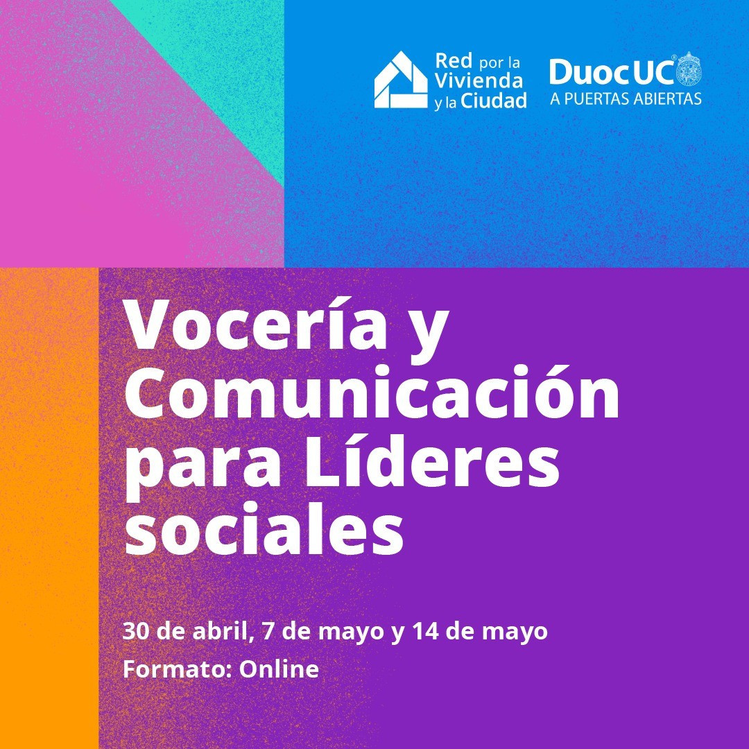 ¡Inscríbete hoy mismo en este taller que hacemos con Duoc UC A Puertas Abiertas!